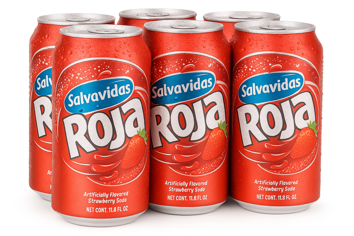 Salvavida Roja – Honduran Canned Soft Drink | 6 Pack