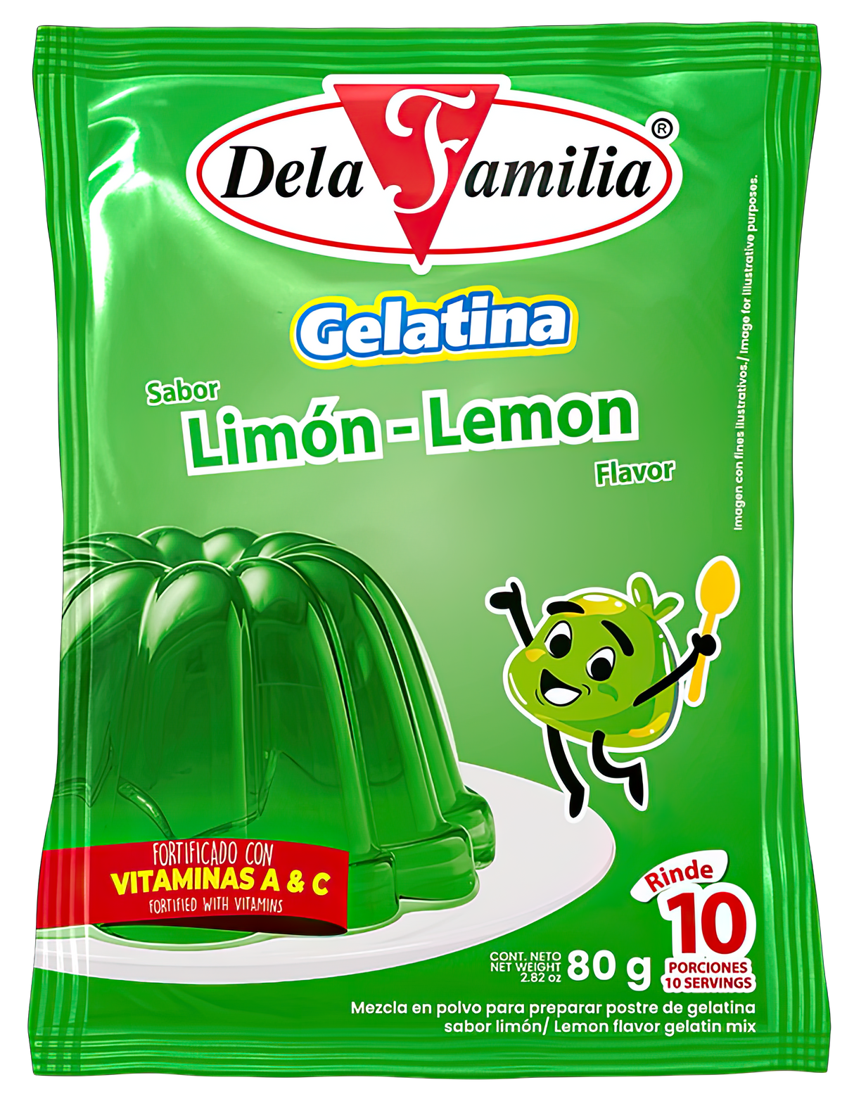 Lemon Gelatin (12 Pack) - Refreshing and Delicious Flavor