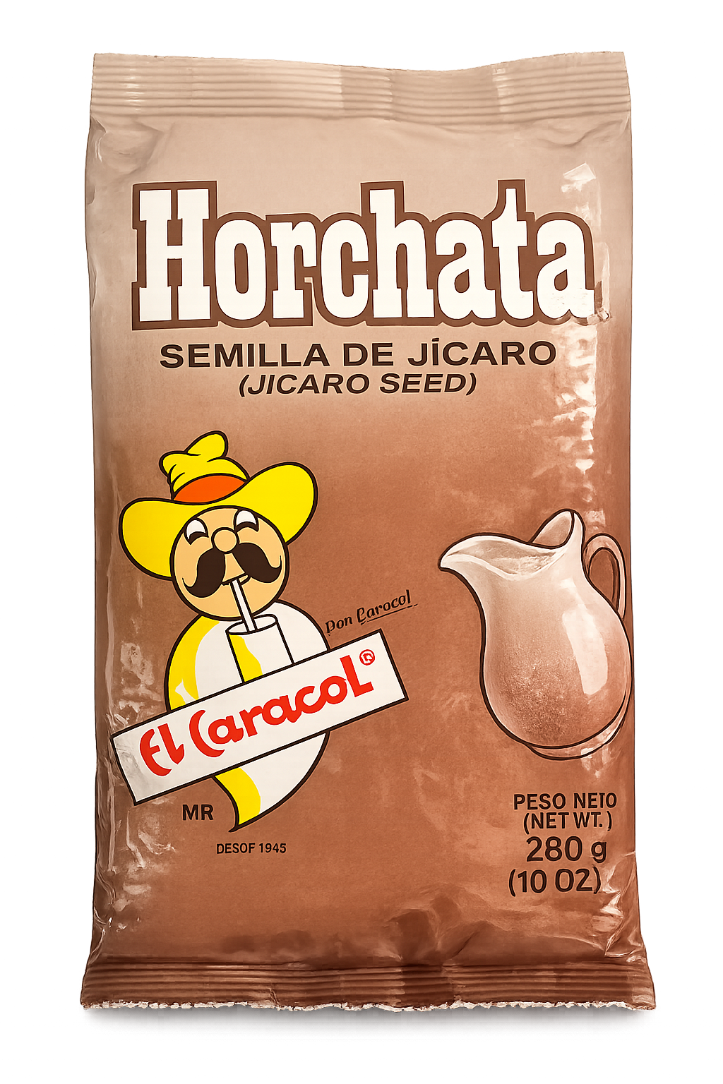 El Caracol 10 oz Calabash Seed Horchata | Traditional Central American Drink