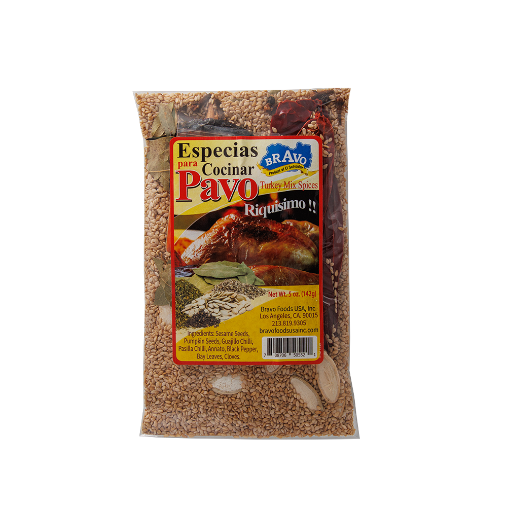Especias para Pavo | Mezcla Tradicional Salvadoreña 100% Natural | 5 oz