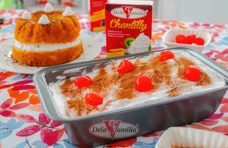 Chantilly Vanilla Flavor 50g – Family | Ideal for small decorations