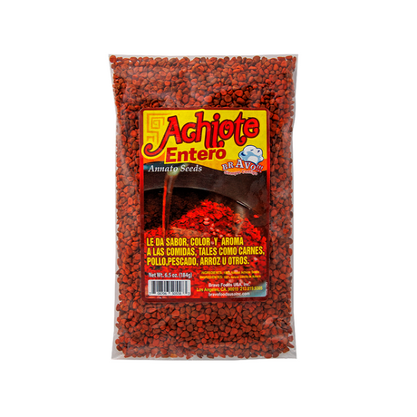 Bolsa de achiote entero natural salvadoreño ideal para cocinar