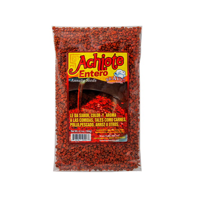 Bolsa de achiote entero natural salvadoreño ideal para cocinar