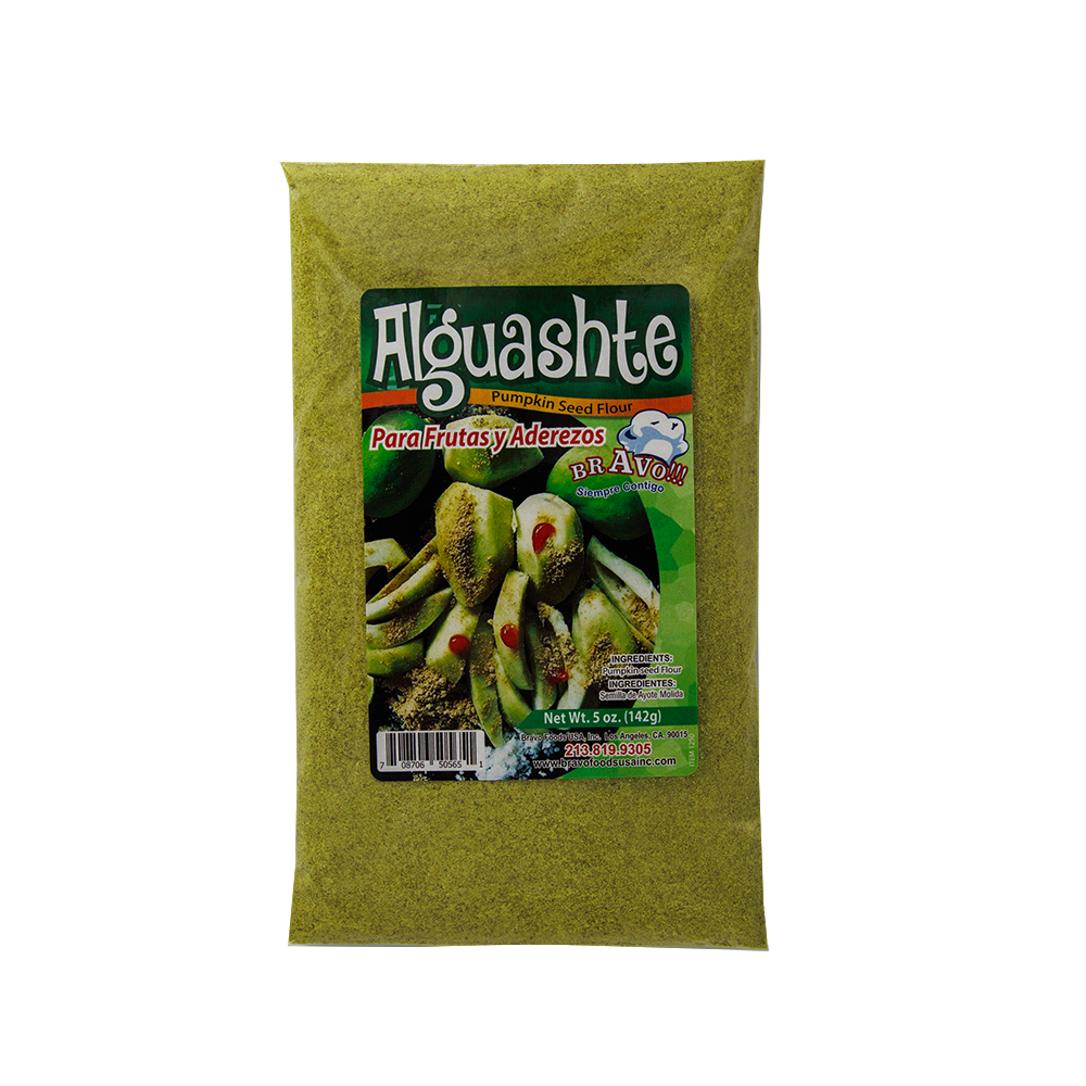 Alguashte salvadoreño natural en empaque de 5 oz - condimento típico latino para frutas