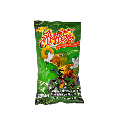 Aritos Señorial sabor cebolla – snack crujiente de maíz con sabor tradicional – Latin Foods At Your Door