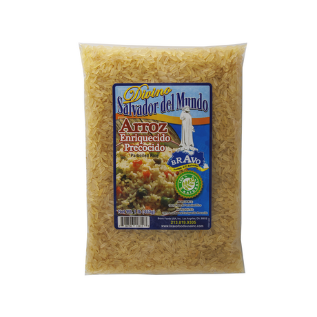 Arroz precocido Bravo Foods 2 lbs – grano rápido y suelto para cocina latina – Latin Foods At Your Door