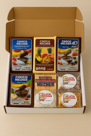 Kit para hacer chocobanano – 4 chocolates y 3 toppings incluidos
