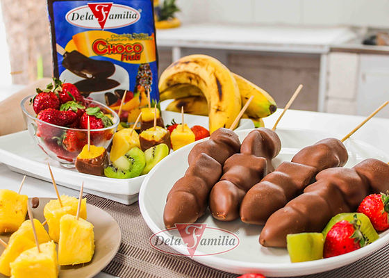 Chocolate Chocofruti De La Familia 14 oz | Ideal para Chocobananos y Postres