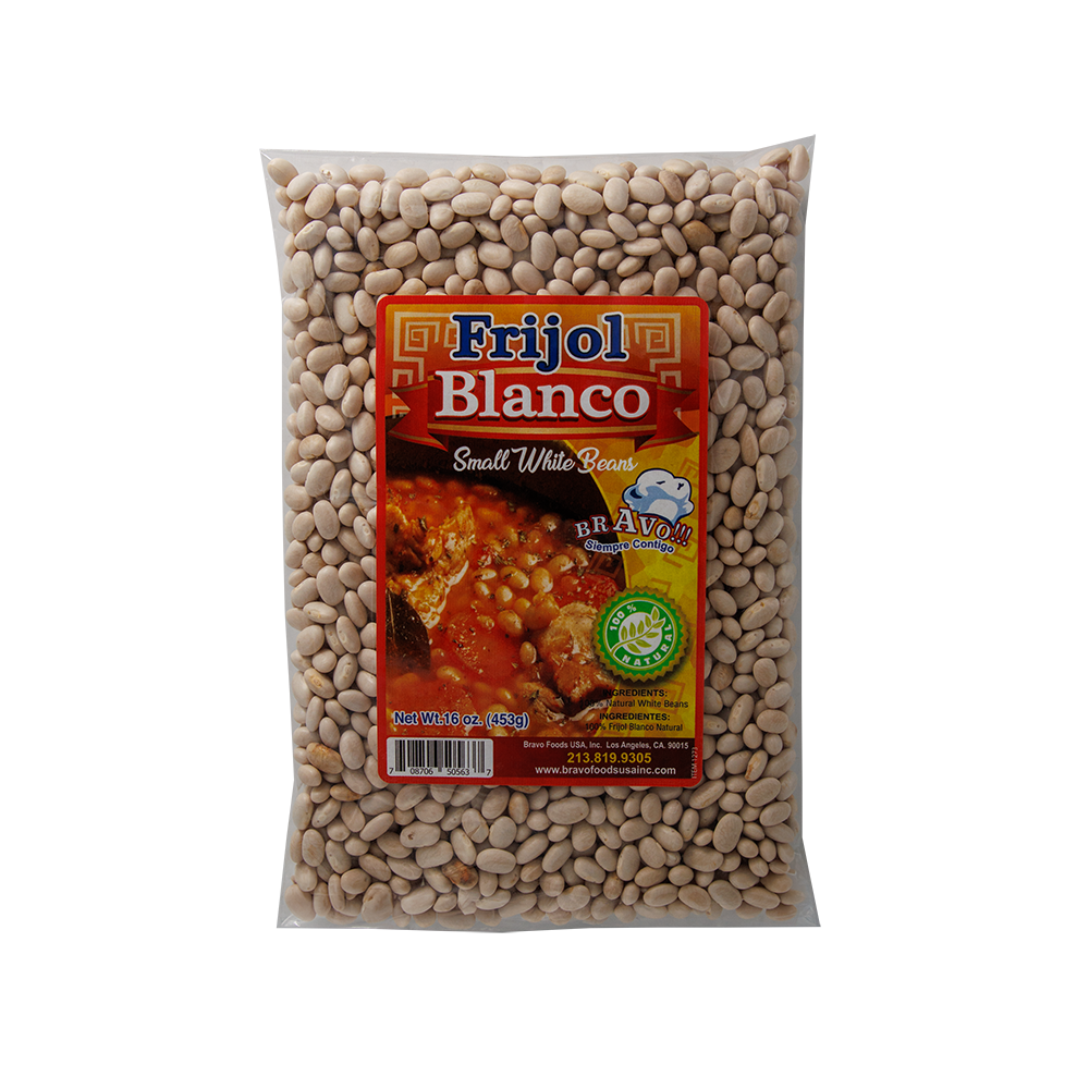 Frijol blanco Bravo Foods 1 lb – grano suave y limpio para recetas tradicionales – Latin Foods At Your Door