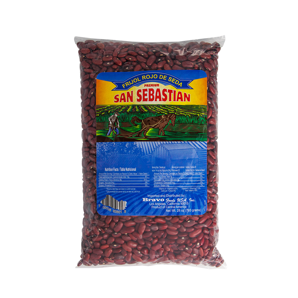 Frijol rojo de seda San Sebastián 28 oz – grano seco centroamericano – Latin Foods At Your Door