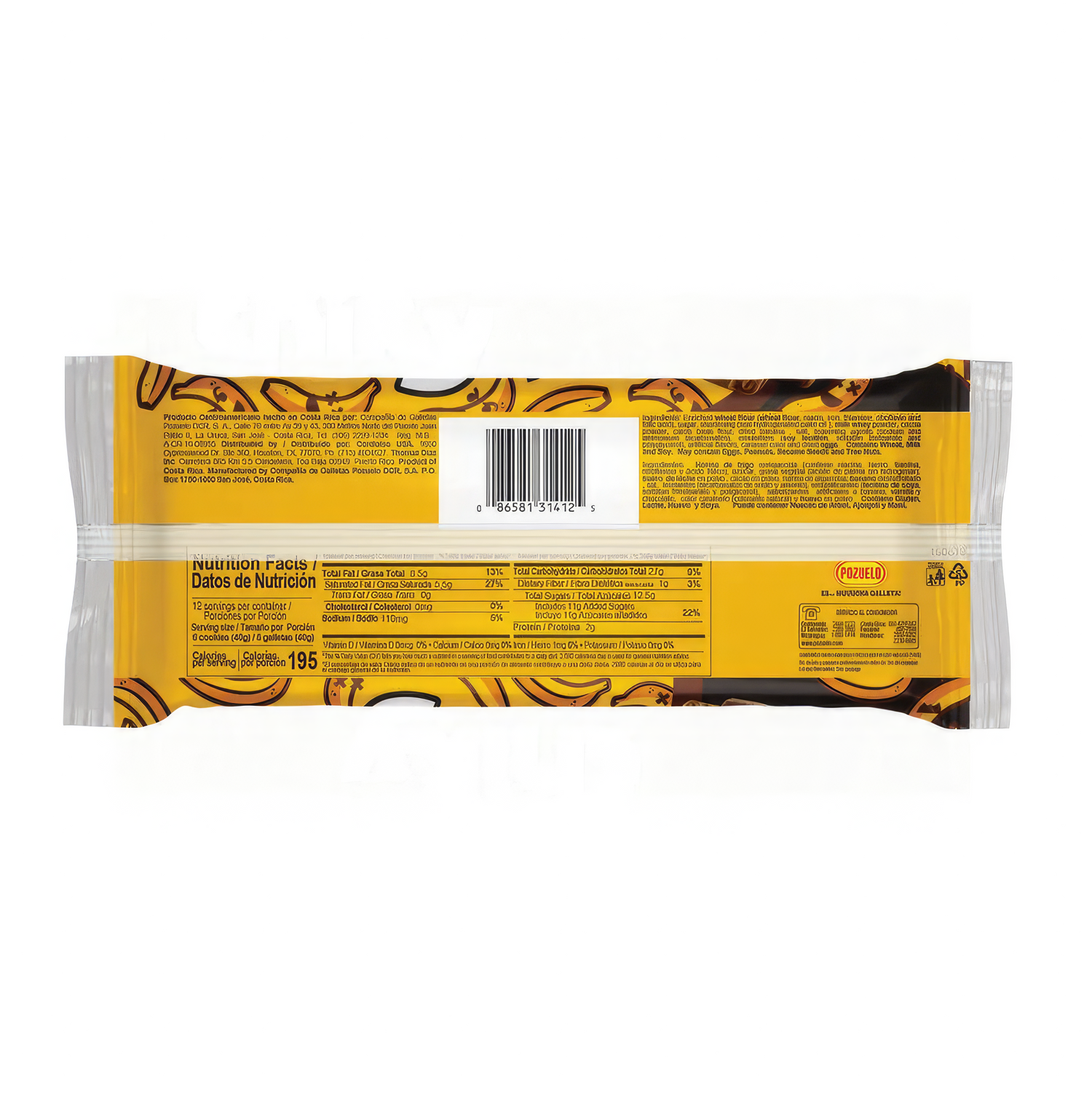 Galletas Chiky sabor choco banano – galletas centroamericanas con sabor tropical – Latin Foods At Your Door