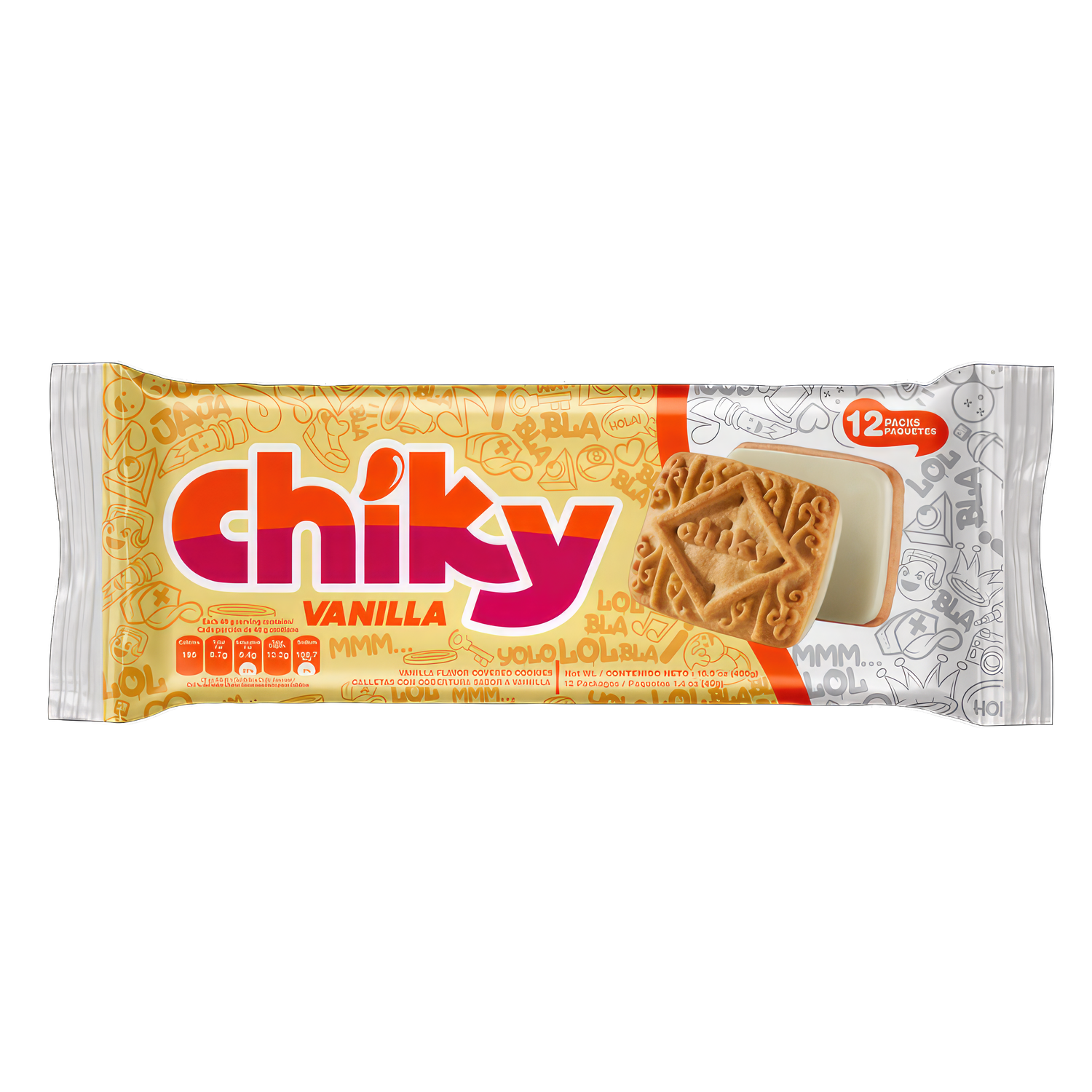 Galletas Chiky sabor vainilla – galletas centroamericanas con crema dulce – Latin Foods At Your Door