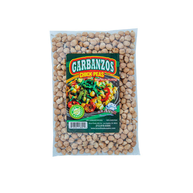 Garbanzos Bravo Foods 1 lb – grano seco rico en proteína para recetas saludables – Latin Foods At Your Door