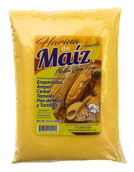 Harina de maíz Bravo Foods – ingrediente tradicional para pupusas, tamales y más – Latin Foods At Your Door