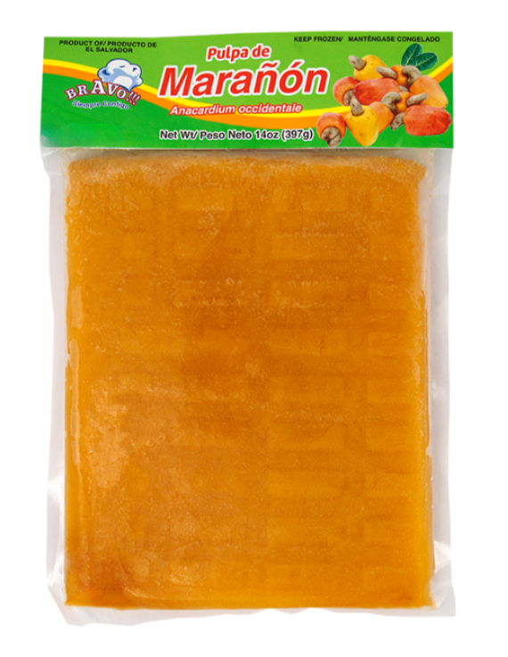 Pulpa de marañón salvadoreño congelada – ideal para frescos y postres típicos – Latin Foods At Your Door