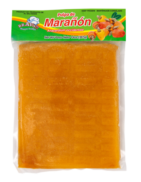 Pulpa de marañón salvadoreño congelada – ideal para frescos y postres típicos – Latin Foods At Your Door