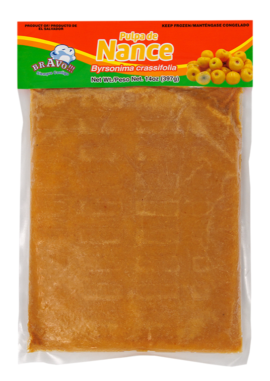 Pulpa de nance salvadoreño congelada – ideal para bebidas, helados y postres típicos – Latin Foods At Your Door
