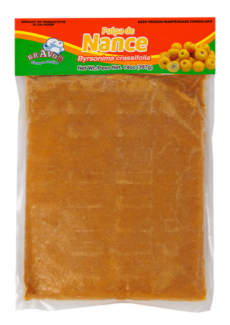 Pulpa de nance salvadoreño congelada – ideal para bebidas, helados y postres típicos – Latin Foods At Your Door