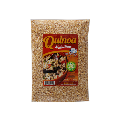 Quinua natural Bravo Foods – grano andino nutritivo y versátil – Latin Foods At Your Door