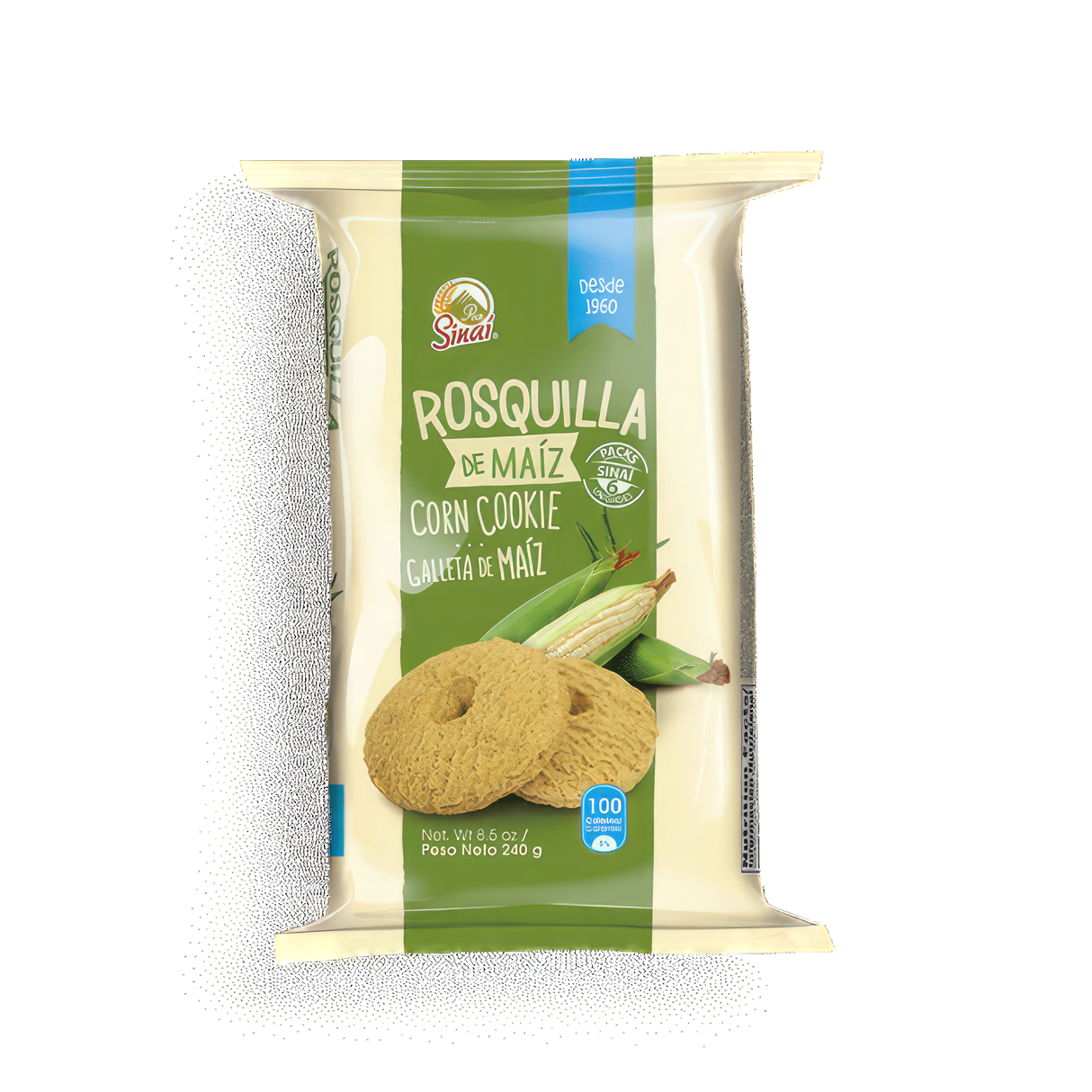 Rosquilla de maíz Pan Sinai en pack de 6 unidades