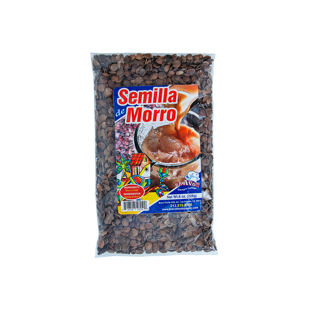 Bolsa de Semilla de Morro Salvadoreña 100% natural, ideal para preparar tiste y bebidas tradicionales