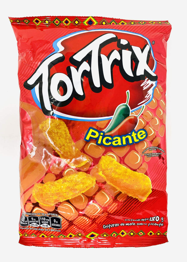 Tortrix Picante – snack de maíz centroamericano 180 g – Latin Foods At Your Door