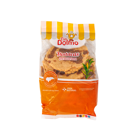 Tustacas hondureñas Tío Dolmo – pan dulce crujiente con dulce de panela – Latin Foods At Your Door