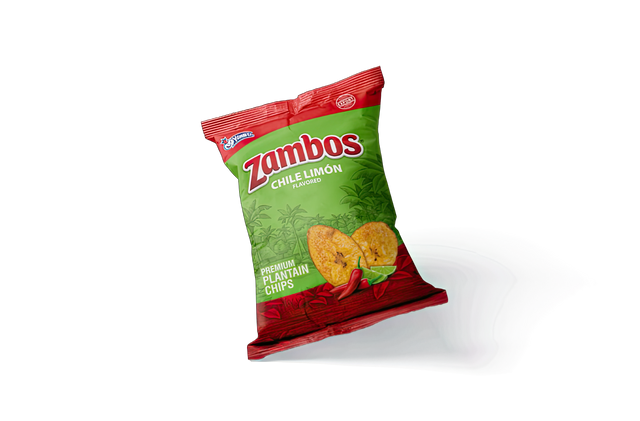 Zambos chile y limón – chips de plátano sabor picante y ácido – Latin Foods At Your Door