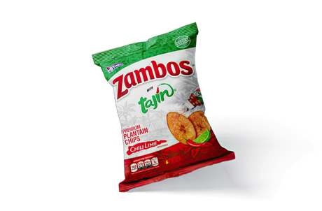 Zambos sabor Tajín – chips de plátano con chile y limón  – Latin Foods At Your Door