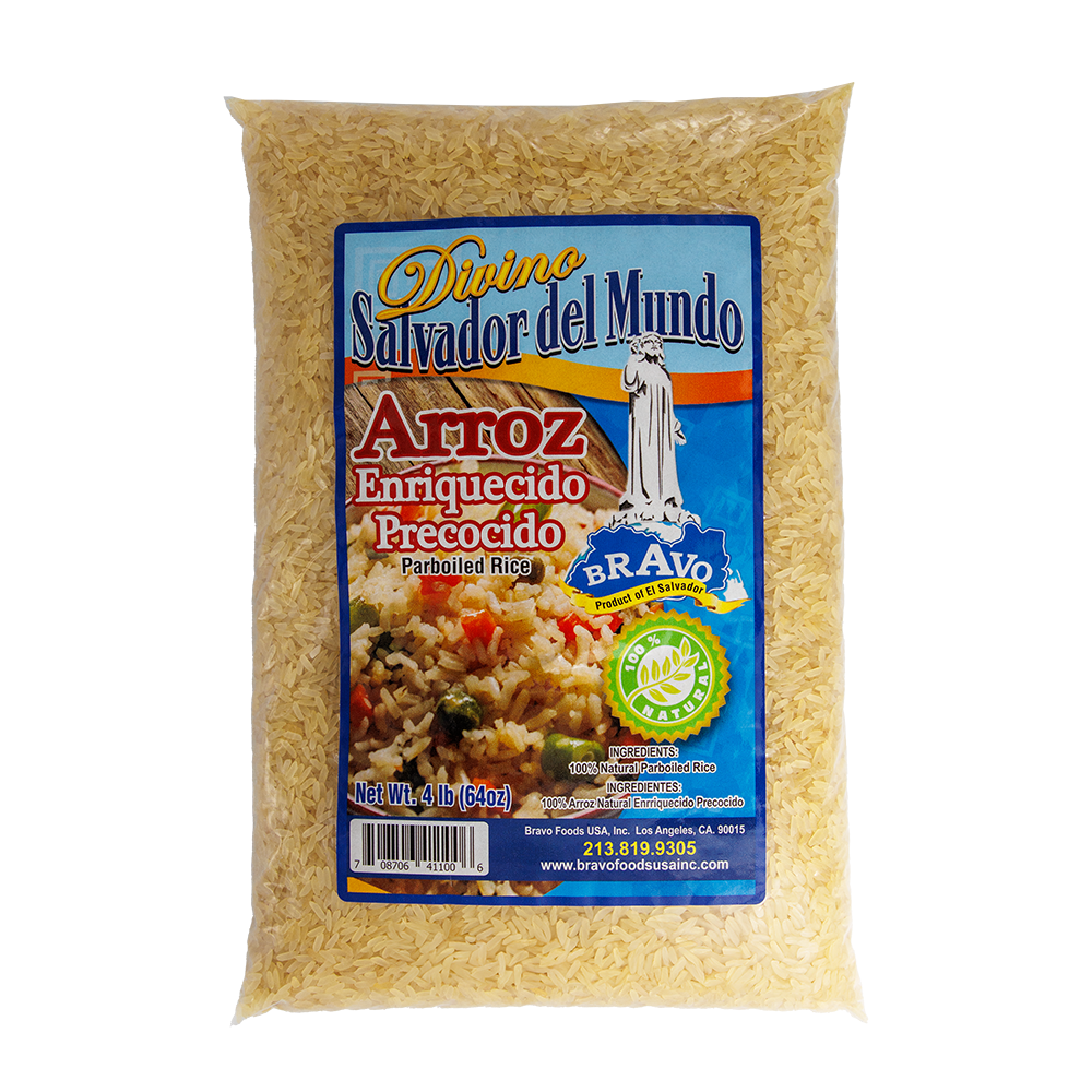 Arroz Enriquecido Precocido | Precooked Enriched Rice | 4 lbs