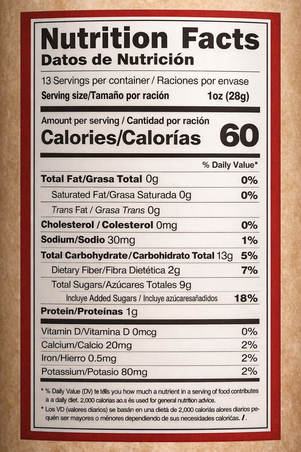 Sirope de Carao Natural 100% | Bravo Foods | 12.7 oz