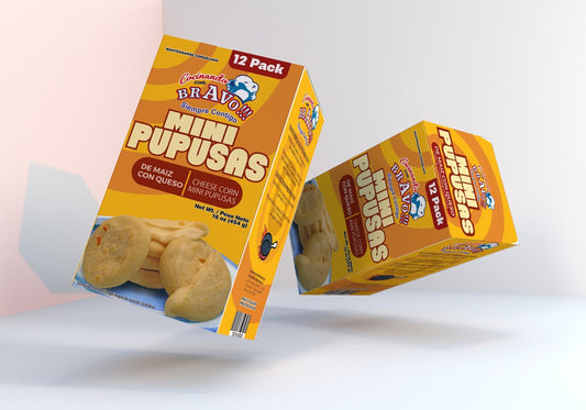 Mini pupusas Queso - 12 Pack