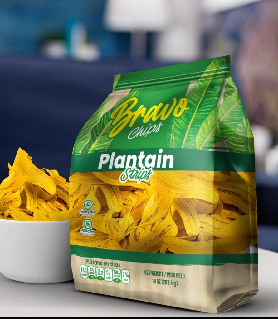 Tostadas de Plátano Natural 10 oz | Snack Latino Crujiente