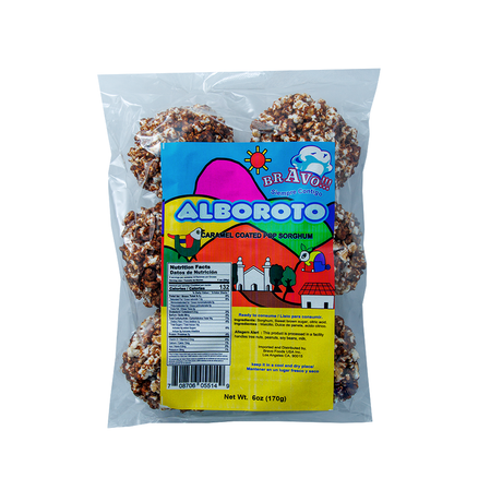 Alboroto salvadoreño Bravo Foods 6 oz – dulce tradicional de maíz y panela – Latin Foods At Your Door