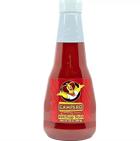 Botella de Ketchup Campero 14oz – Sabor original de Pollo Campero Guatemala
