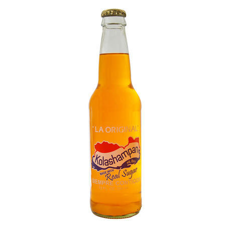 Kolashampan salvadoreña – soda típica color naranja – Latin Foods At Your Door