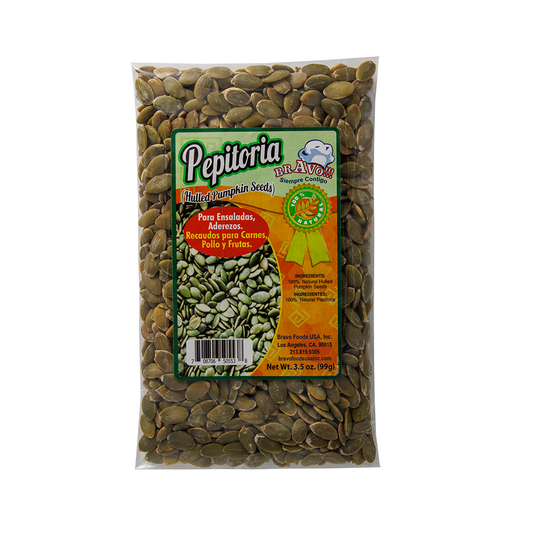 Pepitoria salvadoreña 100% natural hecha de semillas de ayote molidas