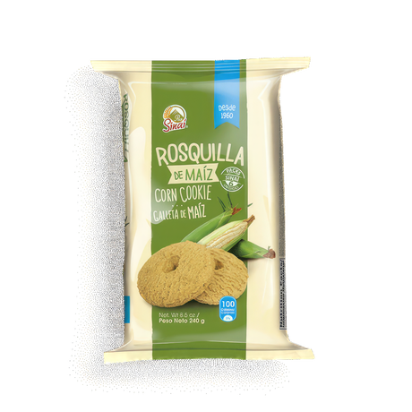 Rosquilla de maíz Pan Sinai en pack de 6 unidades