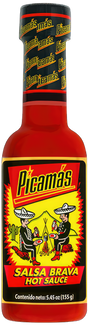 Botella de salsa Picamas roja 5.45oz – Sabor tradicional guatemalteco