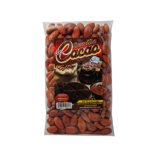 Semilla de cacao natural salvadoreña en presentación artesanal
